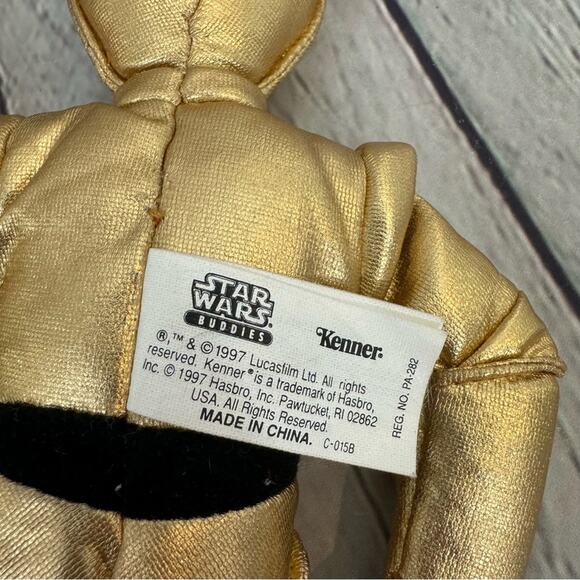 Star Wars Kenner Vintage R2D2 and C-3PO Bean Bag Plush - Picture 4 of 12